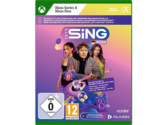 Let's Sing 2024 mit deutschen & internationalen Hits - Xbox Series X - Deutsch