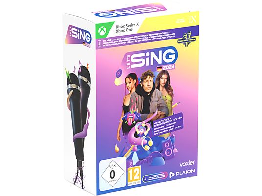 Let's Sing 2024 mit deutschen & internationalen Hits (+2 Mics) - Xbox Series X - Deutsch