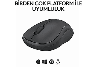 LOGITECH M240 Sessiz Kablosuz Mouse Grafit_3