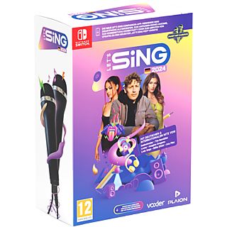 Let's Sing 2024 mit deutschen & internationalen Hits (+2 Mics) - Nintendo Switch - Deutsch
