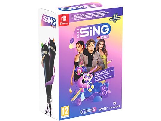 Let's Sing 2024 mit deutschen & internationalen Hits (+2 Mics) - Nintendo Switch - Allemand