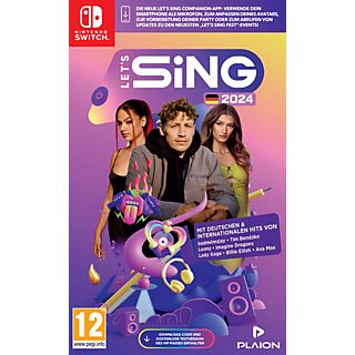 Let's Sing 2024 mit deutschen & internationalen Hits - Nintendo Switch - Allemand