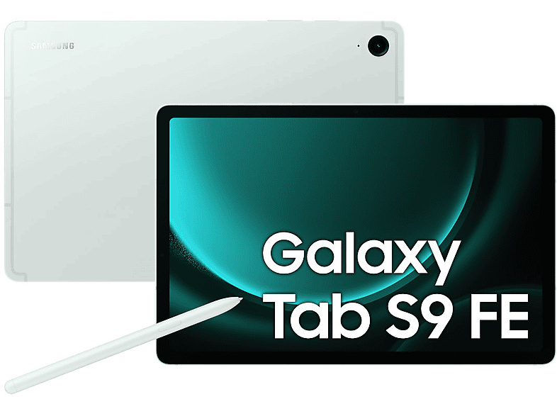 美品　Samsung Galaxy Tab S9 FE ミント 10.9インチ Tablet SAMSUNG Galaxy Tab S9 FE 10.9 WiFi 6GB 128GB Zielony