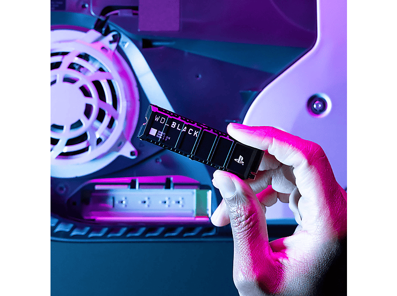 Western Digital WD_black SN850P NVMe™-SSD für PS5®-Konsolen, 1 TB; Solid State Drive — Foto 4 von 5