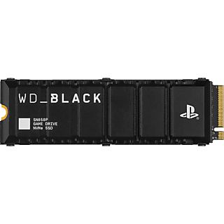 WESTERN DIGITAL WD_BLACK SN850P NVMe SSD pour consoles PS5 (avec dissipateur thermique) - disque dur (SSD, 1 To, noir)