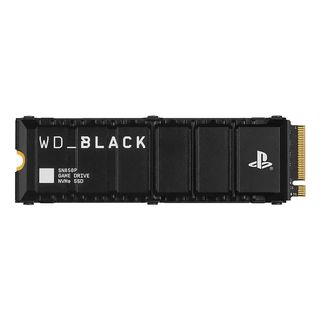 WESTERN DIGITAL WD_BLACK SN850P NVMe SSD für PS5-Konsolen (mit Kühlkörper) - Festplatte (SSD, 2 TB, Schwarz)