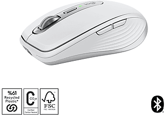 LOGITECH MX Anywhere 3S Sessiz Kompakt Kablosuz Performans Mouse Beyaz_1