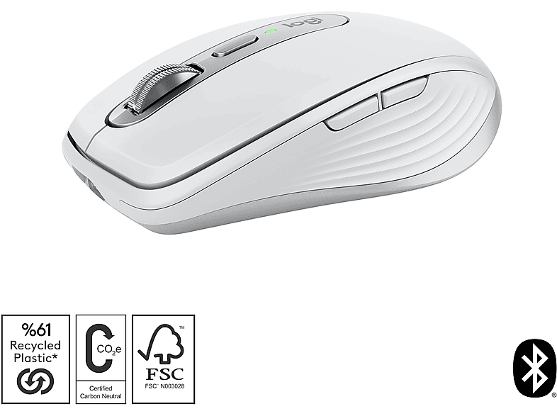 LOGITECH MX Anywhere 3S Sessiz Kompakt Kablosuz Performans Mouse