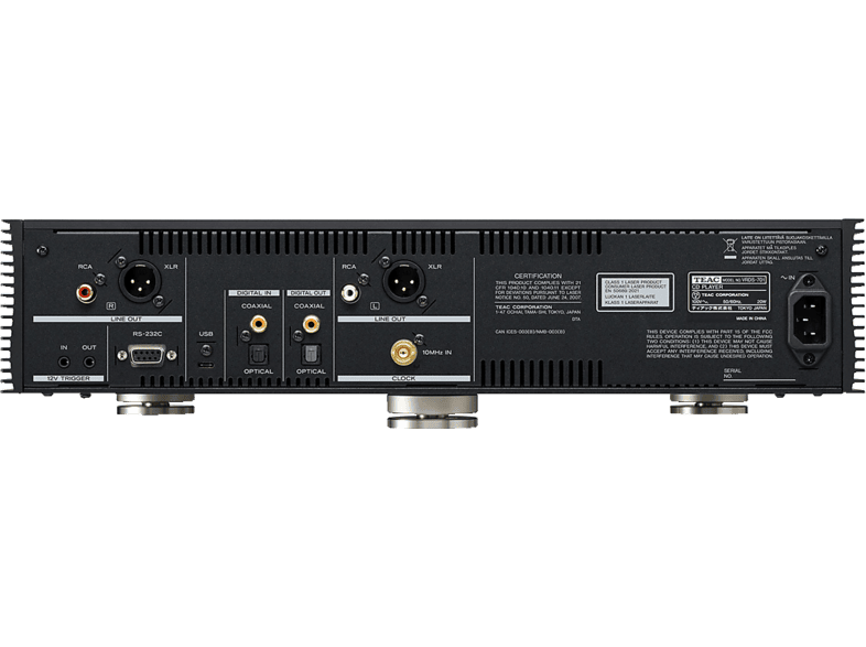 Teac VRDS-701 CD-Spieler mit VRDS-Mechanismus, Black; CD Spieler — Foto 2 von 3