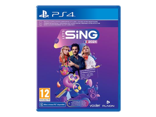 Let's Sing 2024 Hits Français et Internationaux - PlayStation 4 - Français