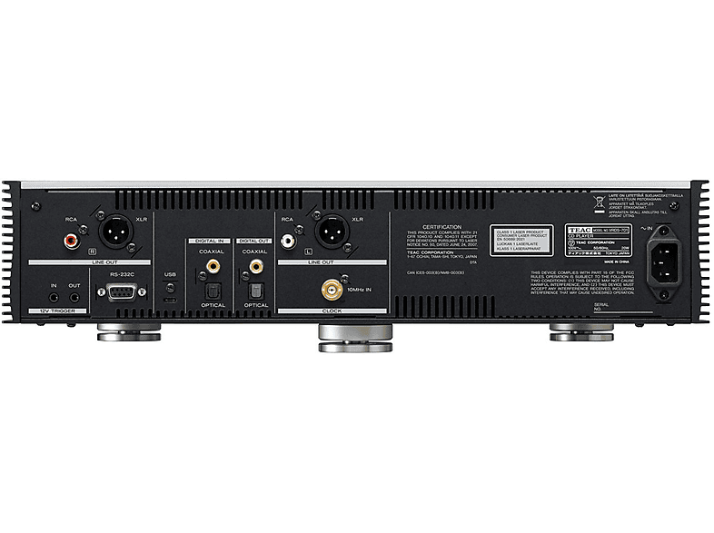 Teac VRDS-701 CD-Spieler mit VRDS-Mechanismus, Silver; CD Spieler — Foto 2 von 3