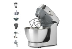 BOMANN KM 1395 CB Küchenmaschine Silber (Rührschüsselkapazität: 6,2 l, 1200  Watt) online kaufen | MediaMarkt