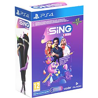Let's Sing 2024 Hits Français et Internationaux (+2 mics) - PlayStation 4 - Französisch
