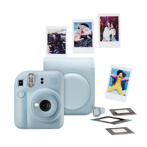 Fujifilm Instax Mini 12 Peak Bundel Pastelblauw