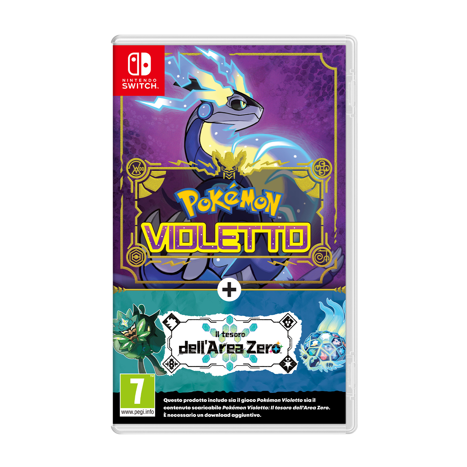 Pokémon Violetto + Il Tesoro dell'Area Zero - Gioco Nintendo Switch