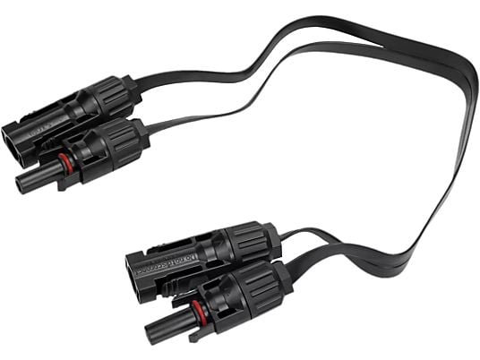 ECOFLOW PowerStream MC4 - MC4 - Câble de connexion (Noir)