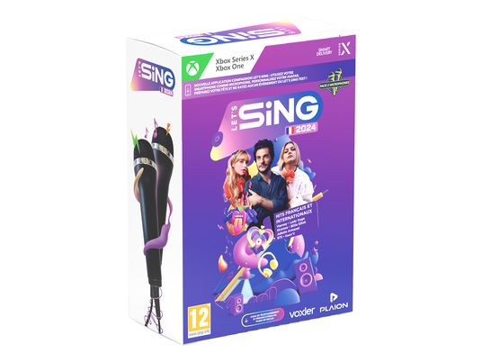 Let's Sing 2024 Hits Français et Internationaux (+2 mics) - Xbox Series X - Français