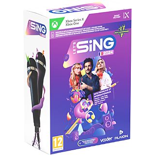 Let's Sing 2024 Hits Français et Internationaux (+2 mics) - Xbox Series X - Francese