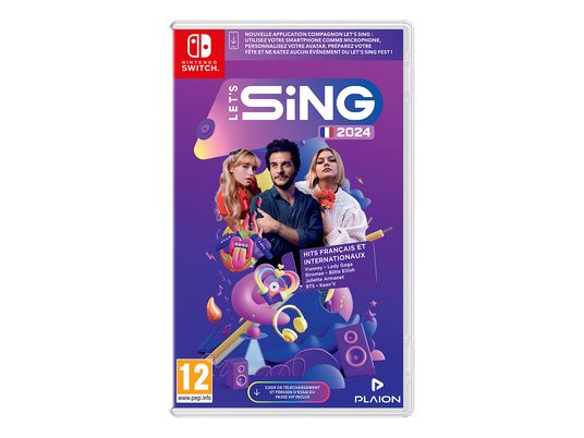 Let's Sing 2024 Hits Français et Internationaux - Nintendo Switch - Französisch