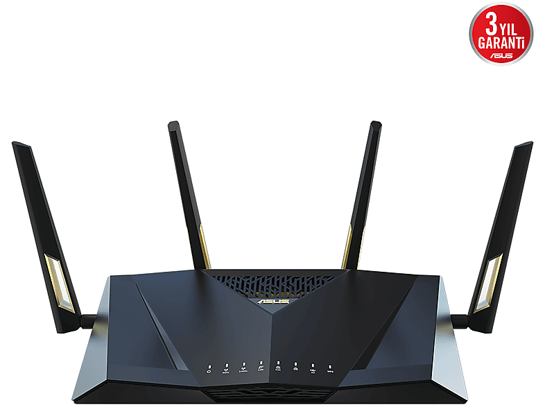 ASUS RT-AX88U Pro Wifi 6 2.4G hz/5 ghz Dual 2.5G Port 2.0 GHZ Quad-Core CPU Router_1