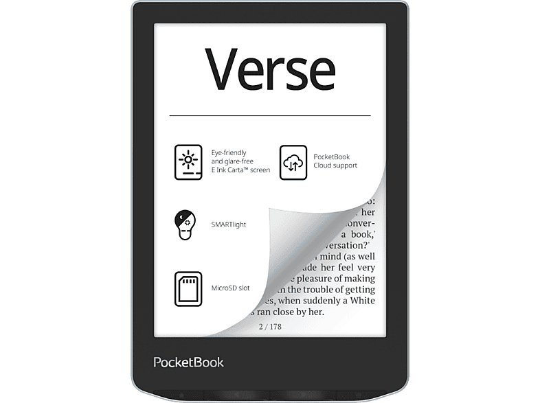 POCKETBOOK Verse 6" 8GB WiFi kék eBook olvasó (PB629-2-WW)