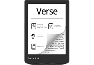 POCKETBOOK Verse 6" 8GB WiFi szürke eBook olvasó (PB629-M-WW) + szürke tok