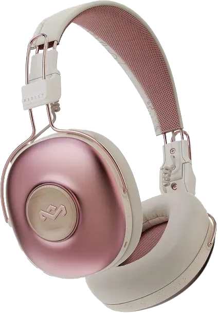 MARLEY EM-JH143-CP Positive Vibration Frequency Bluetooth fejhallgató mikrofonnal, réz