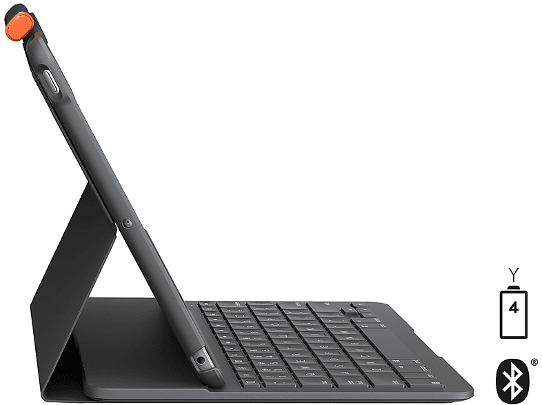 LOGITECH Slim Folio iPad 10. Nesil ile Uyumlu 10.9" Türkçe Gri_1