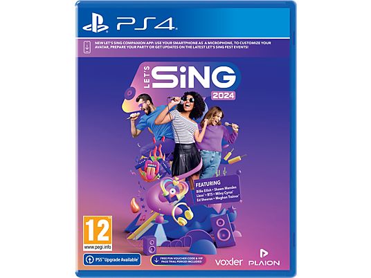 Let's Sing 2024 Version internationale - PlayStation 4 - Allemand, Français, Italien