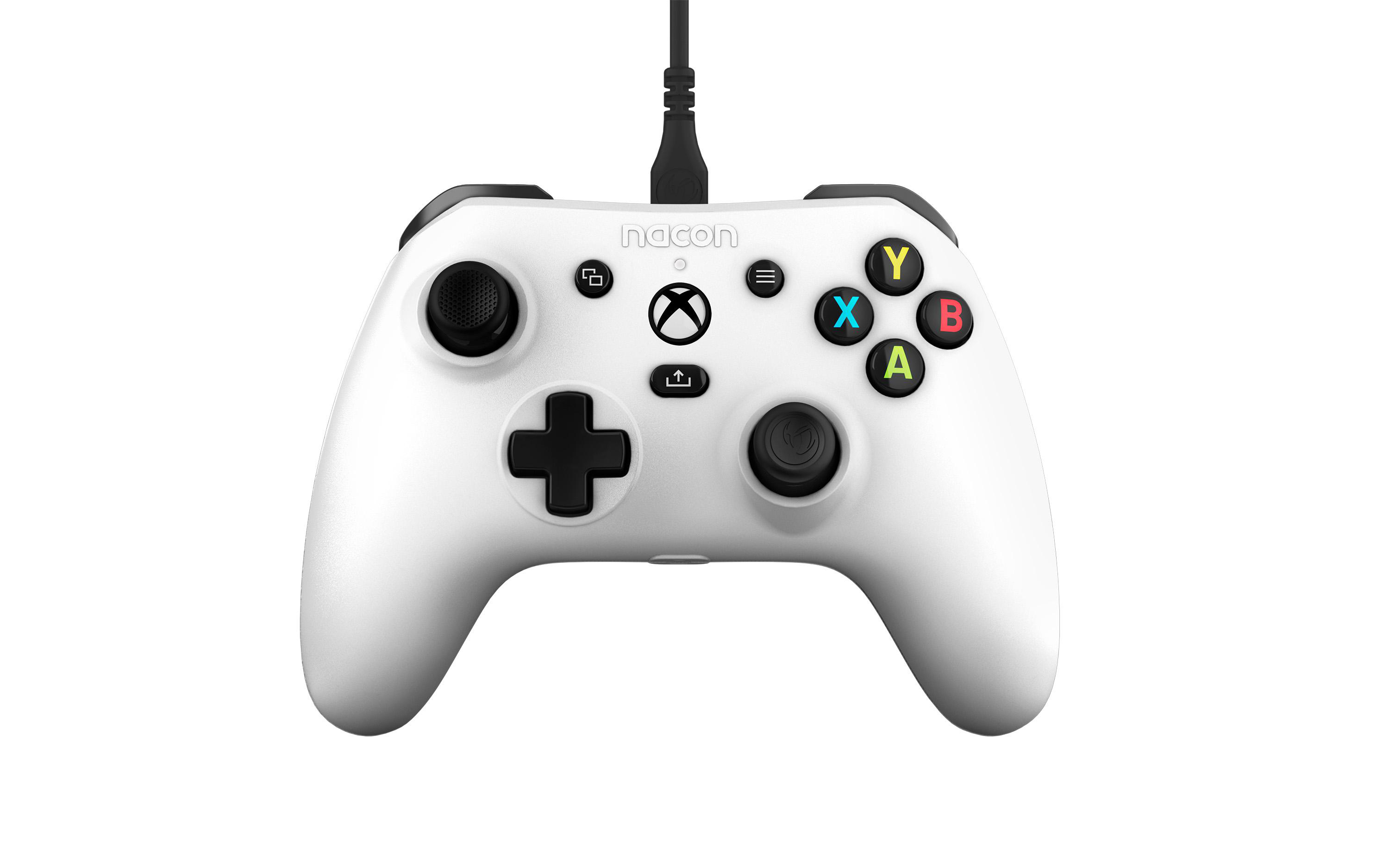 NACON EVOL-X Controller Xbox X, Series für Weiß WHITE Series Xbox Series Xbox S
