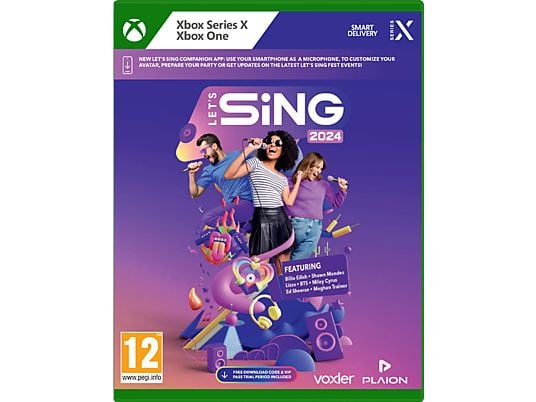 Let's Sing 2024 Internationale Version - Xbox Series X - Deutsch, Französisch, Italienisch