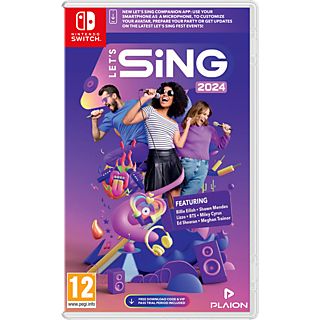 Let's Sing 2024 Versione internazionale - Nintendo Switch - Tedesco, Francese, Italiano