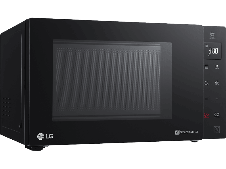 REACONDICIONADO Seminuevo Excelente Microondas con grill - LG MH6535GIB, 1000W, 5 niveles, Display LED, 25 l, Negro