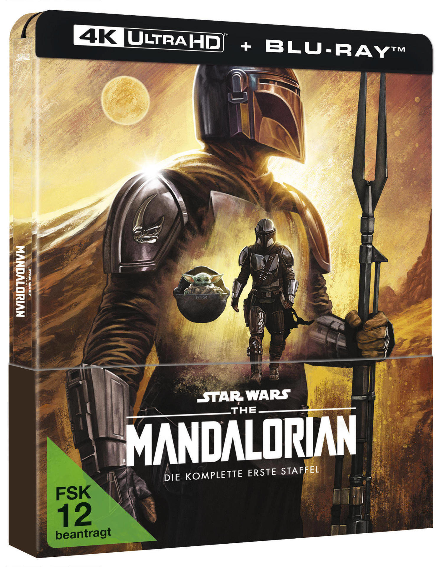 The Mandalorian - Staffel 1 SteelBook® (Nur Online) 4K Ultra HD Blu-ray + Blu-ray