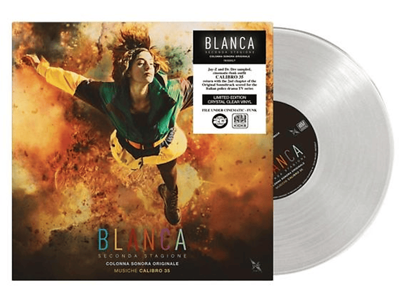 OST/Calibro 35 - Blanca 2 Crystal Clear Vinyl - (Vinyl) (Ltd. LP)