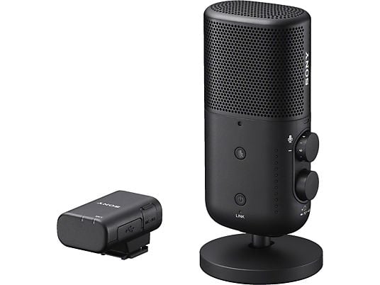 SONY ECM-S1 - Kabelloses Streaming-Mikrofon (Schwarz)