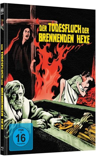 Blu-ray + Der Hexe der Todesfluch DVD Brennenden