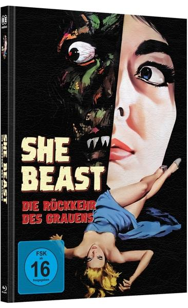 + Grauens Blu-ray Beast-Die She Rückkehr des DVD