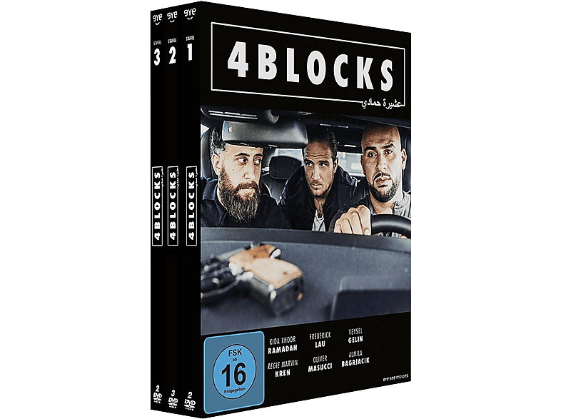 Die DVD - Serie- komplette 4 Blocks 1-3 Staffel