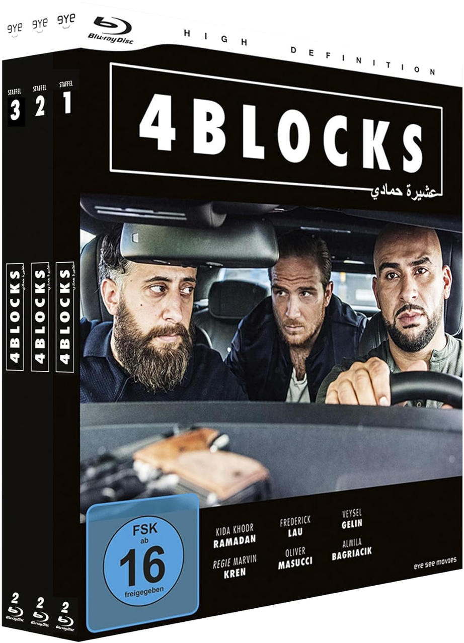 Blu-ray 4 Staffel - komplette Die Blocks Serie- 1-3
