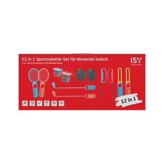 ISY IC-5018, Zubehör Set für Switch Sports, Mehrfarbig