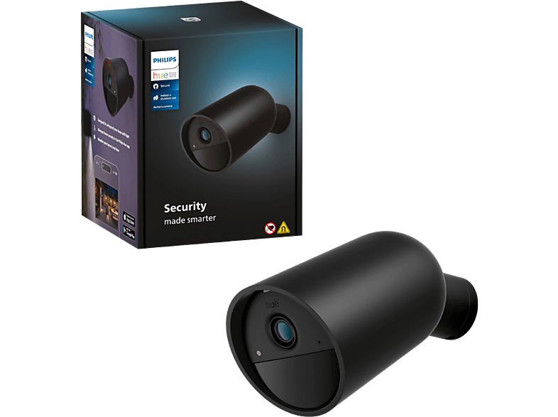 Philips Hue Philips Hue Secure Beveiligingscamera Met Batterij Zwart