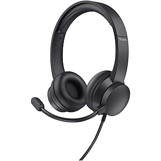 TRUST AYDA PC HEADSET CUFFIE PC, Black