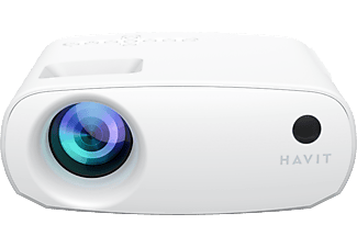 HAVIT Pj207 Pro Smart 1080P Destekli Android TV Projeksiyon Cihazı Beyaz