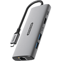 MediaMarkt SITECOM 6 in 1 USB-C PD GEN2 Multi-Adapter aanbieding
