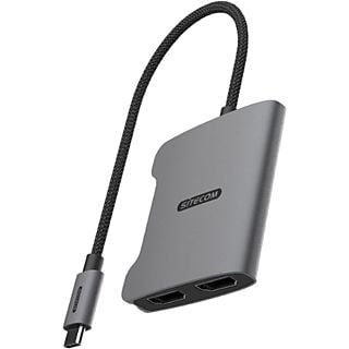 SITECOM USB-C-naar-Dual HDMI-adapter