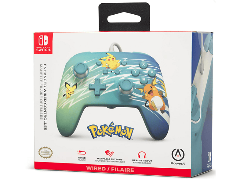 PowerA Enhanced Wired Controller Pikachu Evolution für Nintendo Switch — Foto 4 von 4