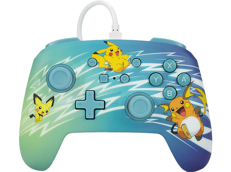 PowerA Enhanced Wired Controller Pikachu Evolution für Nintendo Switch
