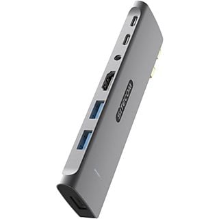 SITECOM Multiport-hub 7-in-2 (Voor MacBook M1/M2)