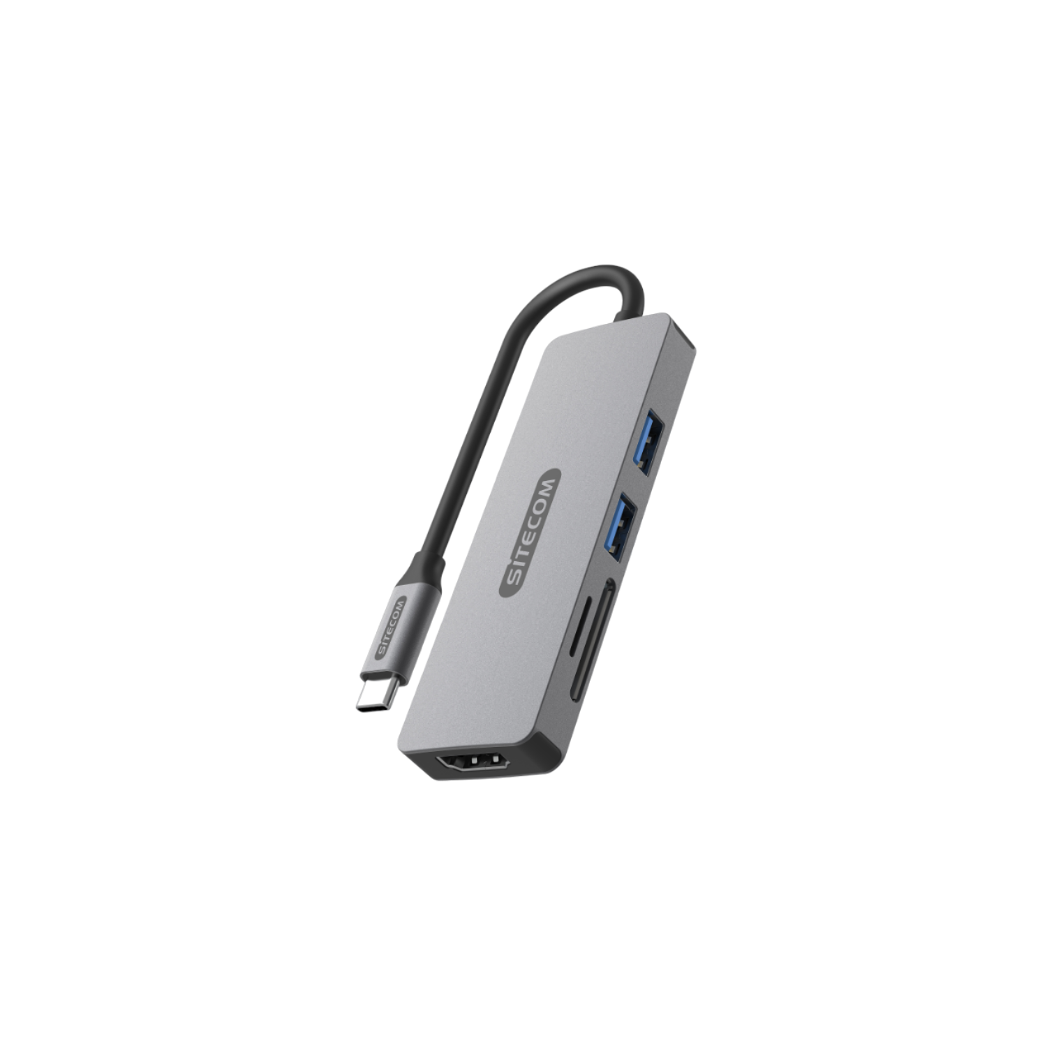 Sitecom 5-in-1 Usb-c Multiport-adapter